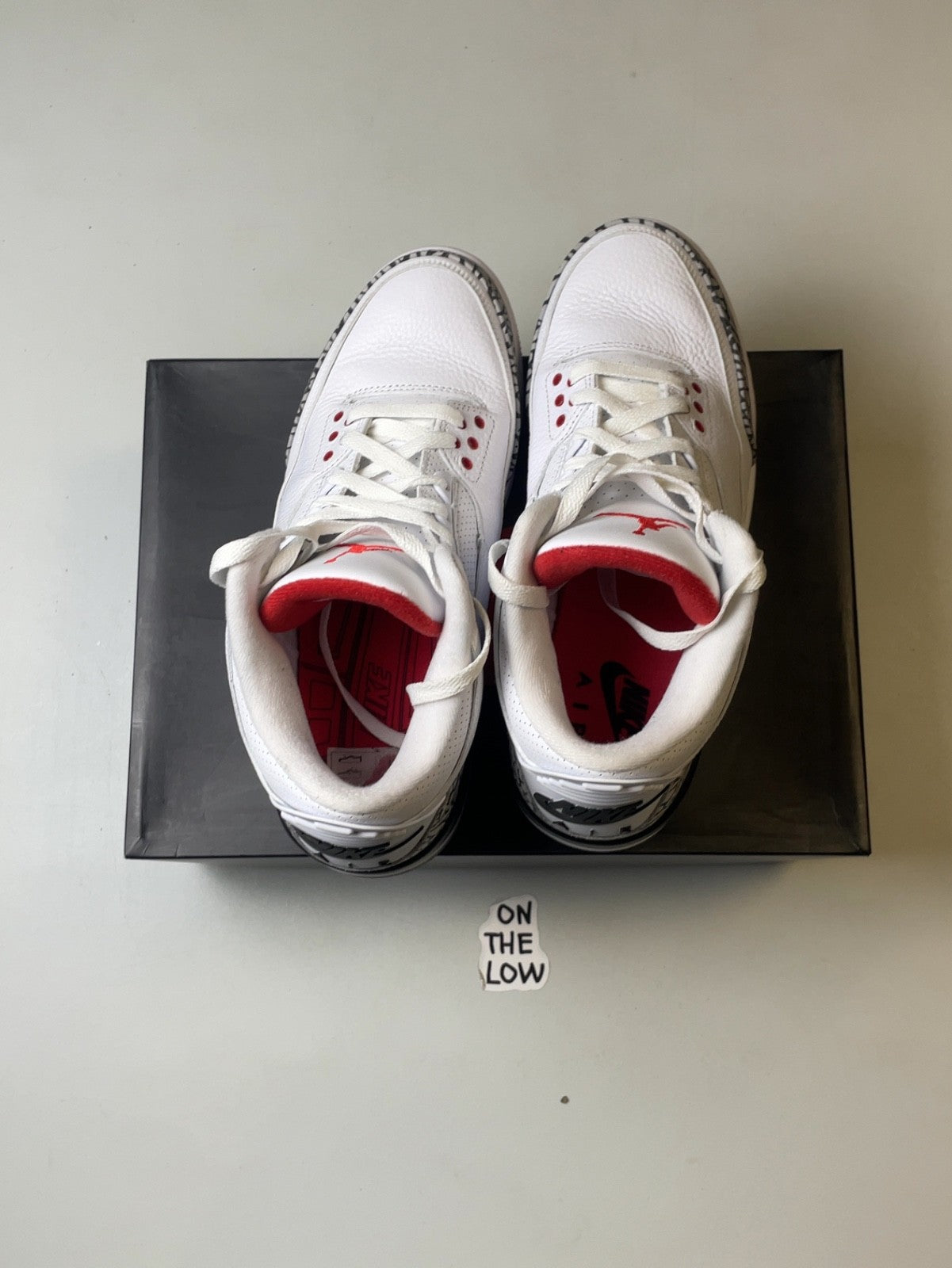 Air Jordan 3 Retro Free Throw Line White Cement | 923096-101 | Size 9 Men's US