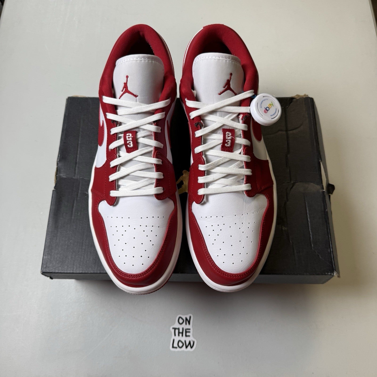 Nike Air Jordan 1 Low Gym Red 2020 | 553558-611 | Size 12 Mens