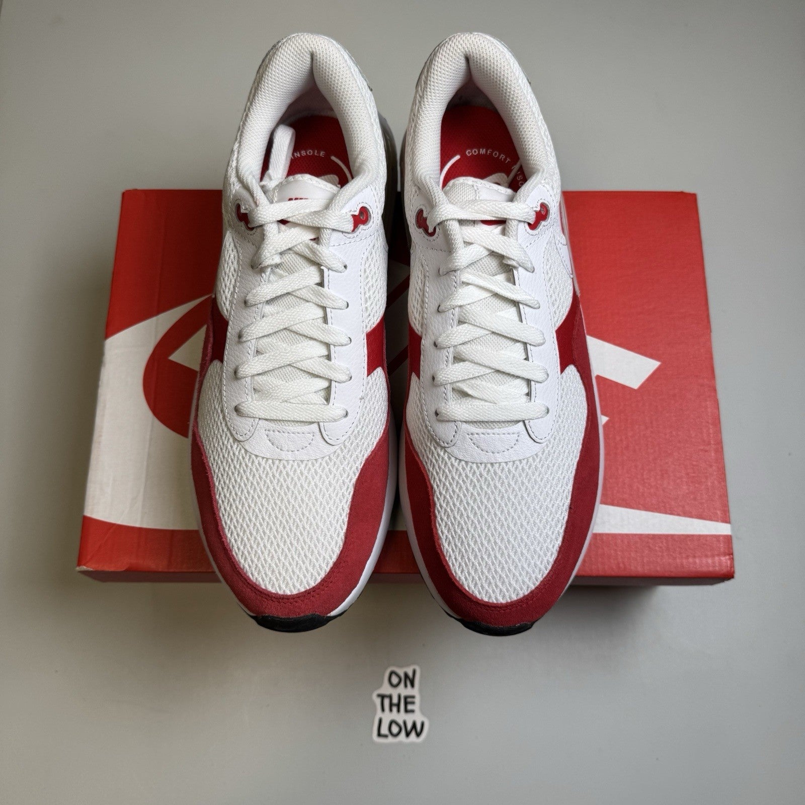 Nike Air Max SYSTM White University Red | DM9537-104 | NEW | Size 10.5 Mens