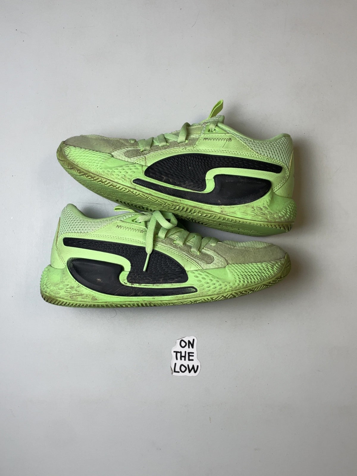Puma Court Rider Chaos Fizzy Lime | 378269-01 | Size 7.5 Men's US