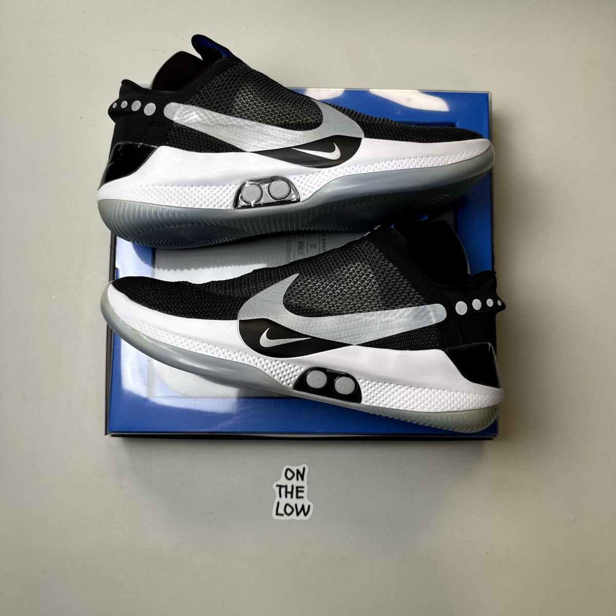 Nike Adapt BB Black Pure Platinum | AO2582-001 | NEW | Size 10.5 Mens