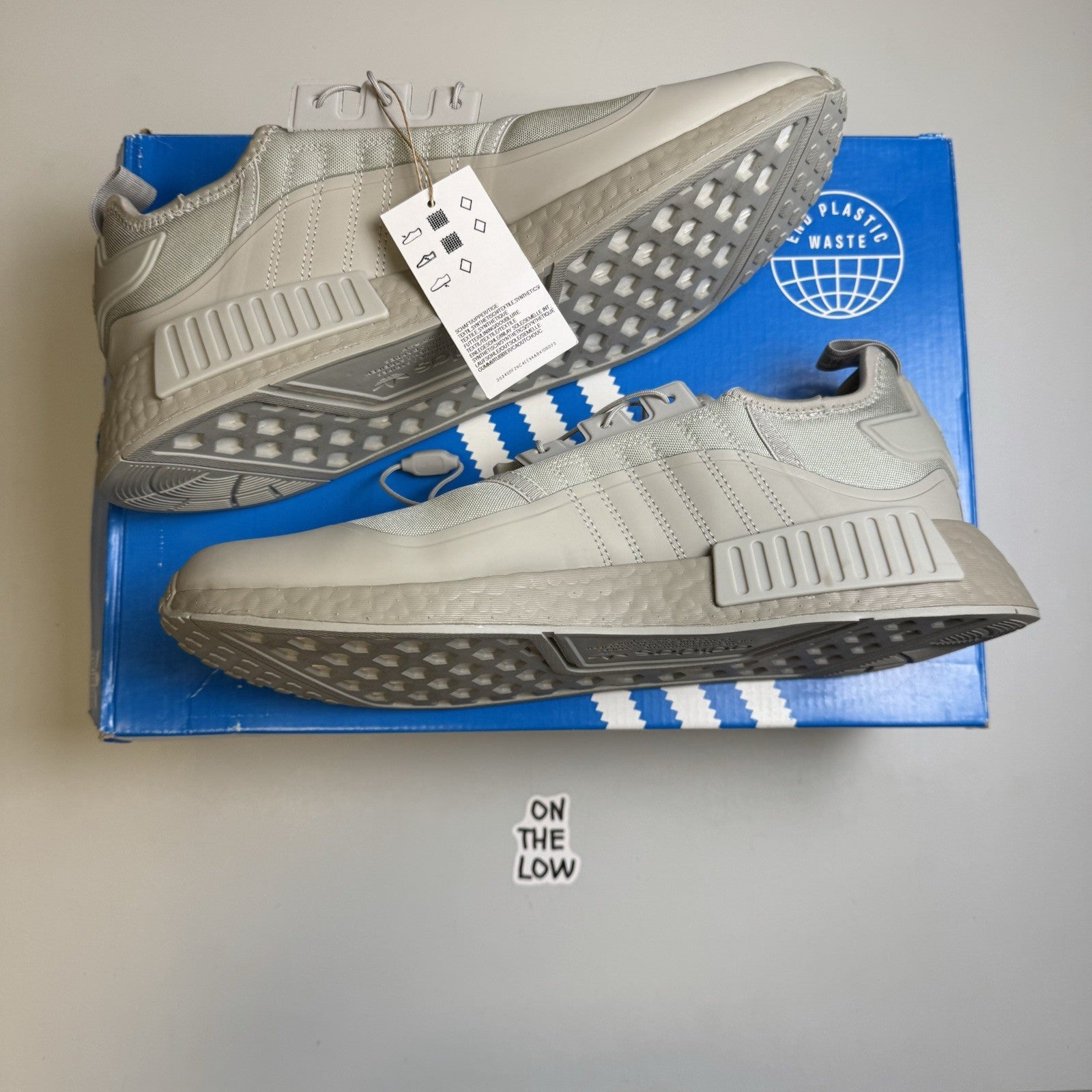 Adidas NMD R1 Trail Metal Grey | GX2095 | NEW | Size 12 Mens