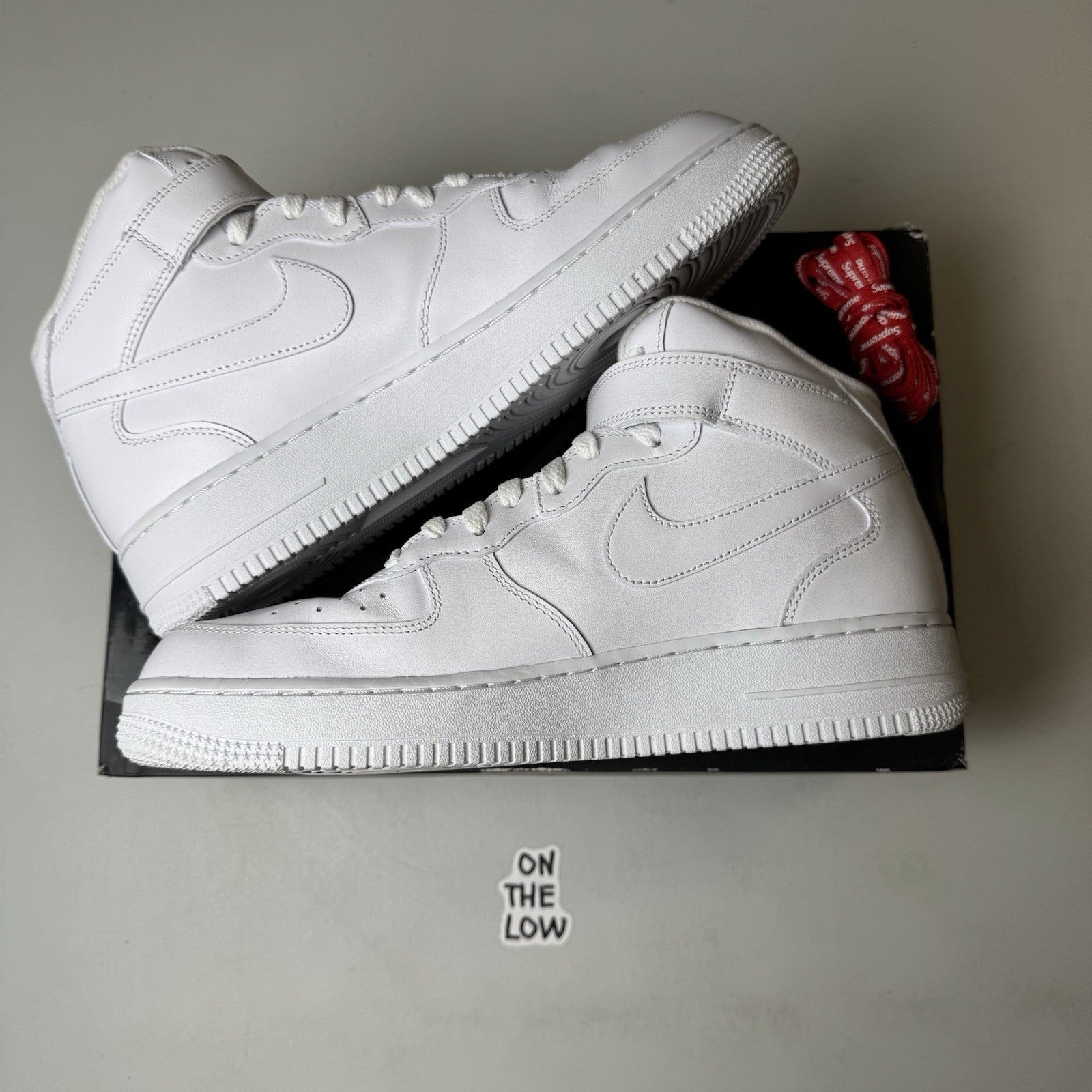 Supreme X Nike Air Force 1 Mid SP | Size 10 Mens | SHIPS FAST!