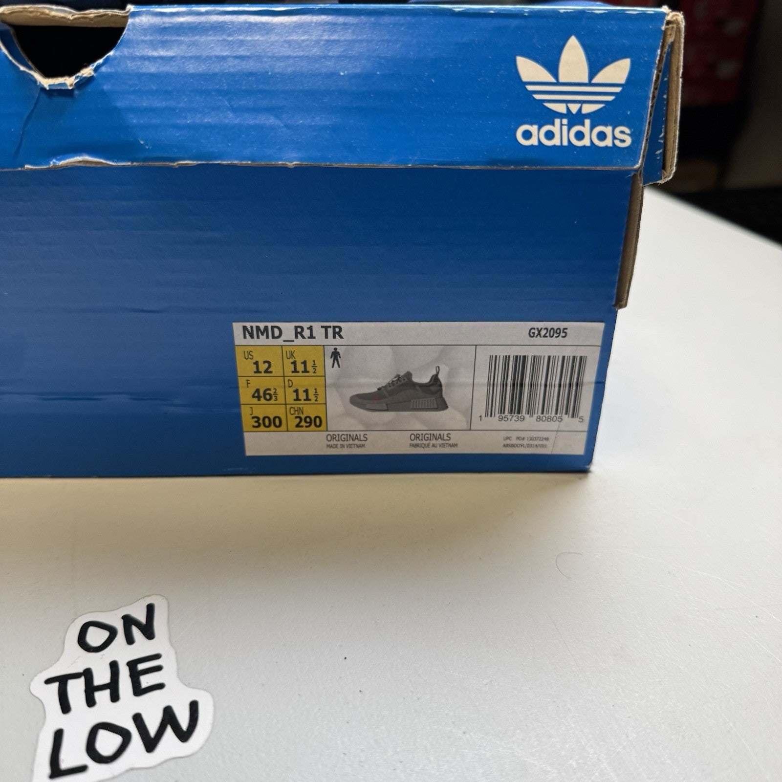 Adidas NMD R1 Trail Metal Grey | GX2095 | NEW | Size 12 Mens