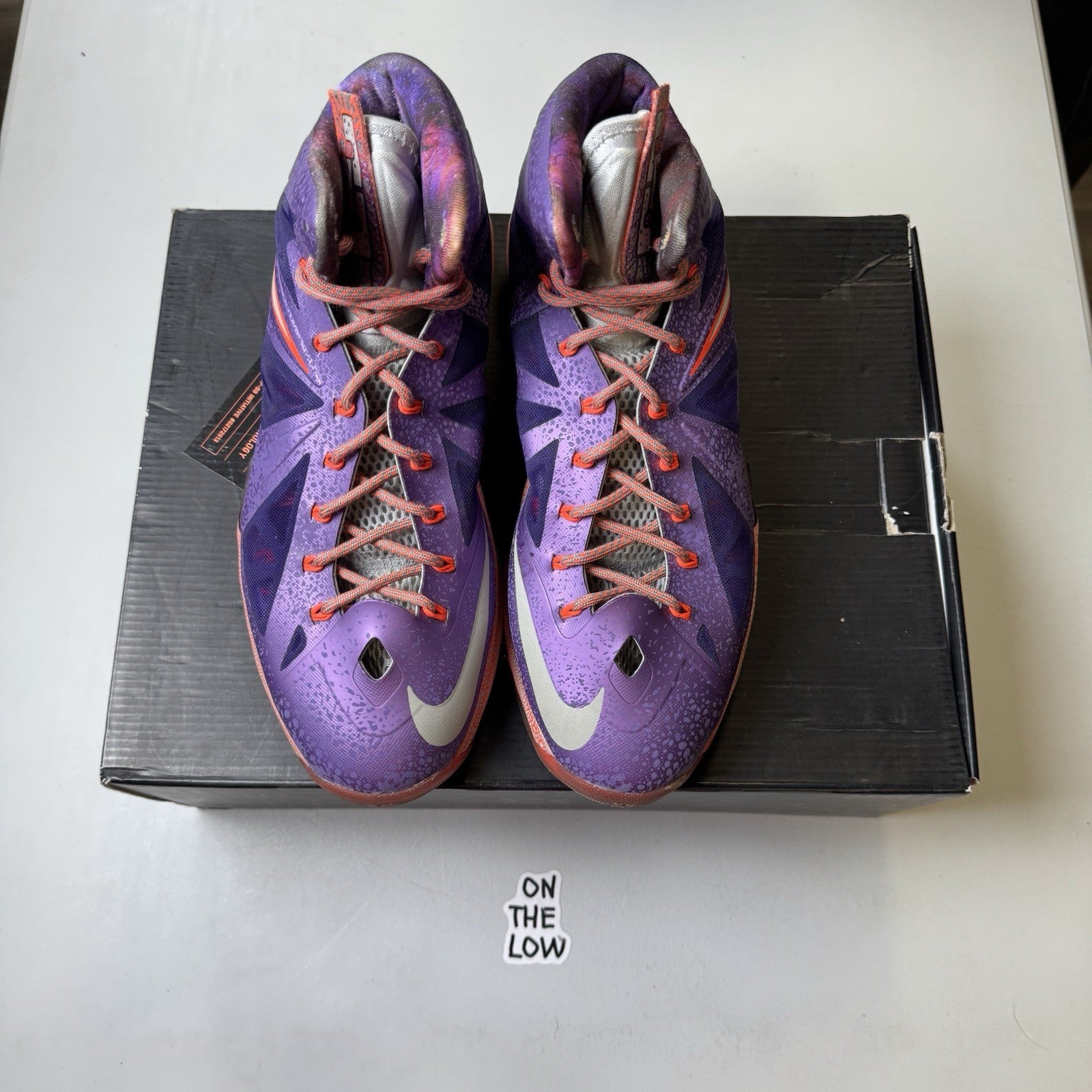 Nike LeBron X All-Star Area 72 | 583108-500 | Size 11.5 Mens