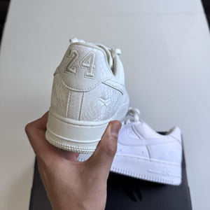 Nike Air Force 1 Low Kobe Bryant Forever White IB0018-100 | NEW |  Size 8/12