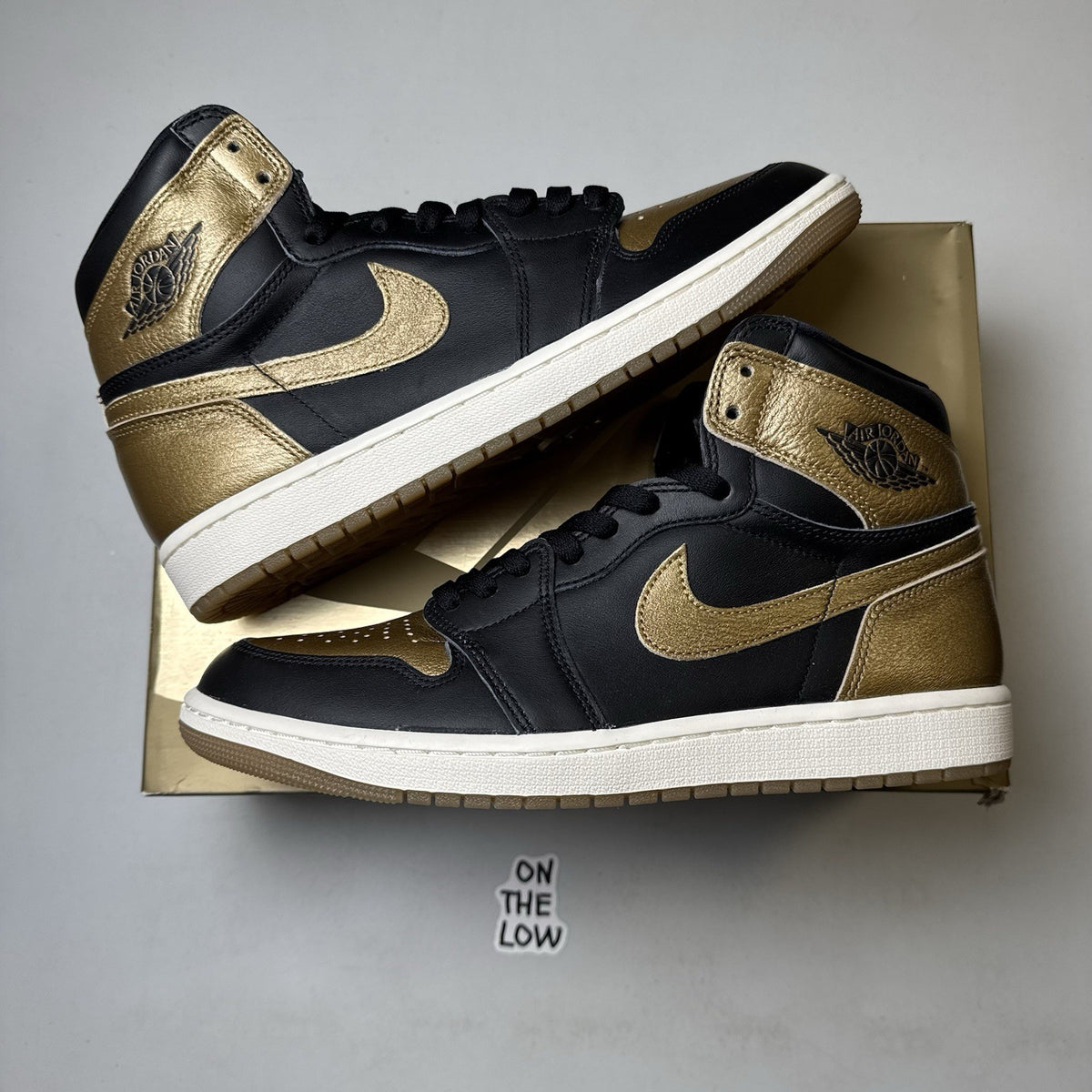 Jordan 1 Retro High OG Black Metallic Gold | NEW | DZ5485-071 | Size 10 mens