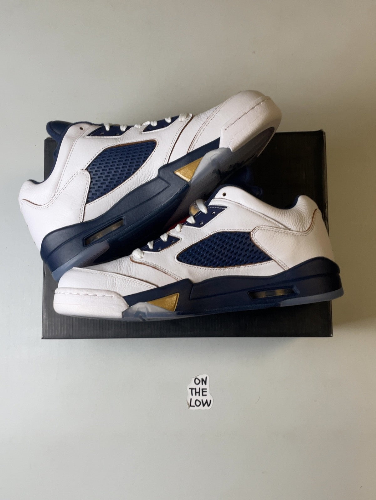 Air Jordan 5 Retro Low Dunk From Above | 819171-135 | Size 12 Men's US