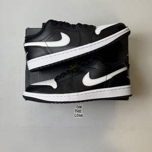 Nike Air Jordan 1 Low Black Summit White | 553558-043 | NEW | Size 8 Mens