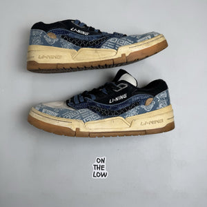 Li-Ning 001 BTC Blue Denim Skate Shoe  | AGCS021-1 | Size 10 Mens