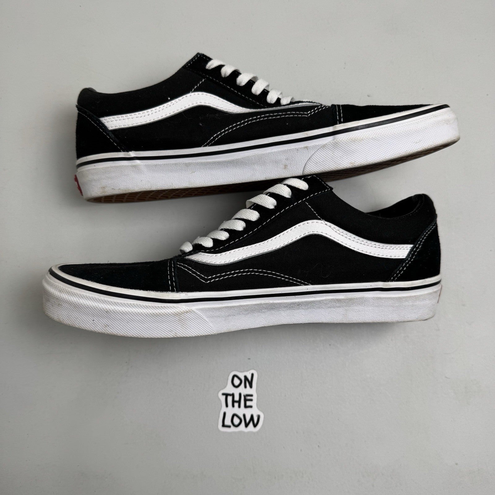 Vans Old Skool Black White | 500714 | Size 10