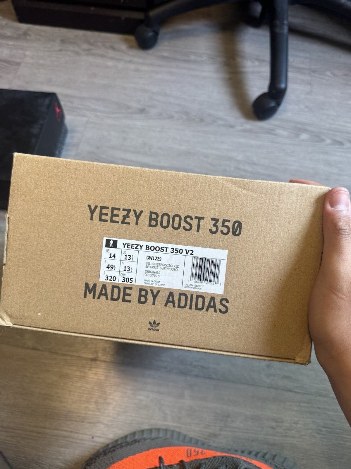 Adidas Men’s Yeezy Boost 350 V2 Beluga Reflective |GW1229| Size 14 Mens US