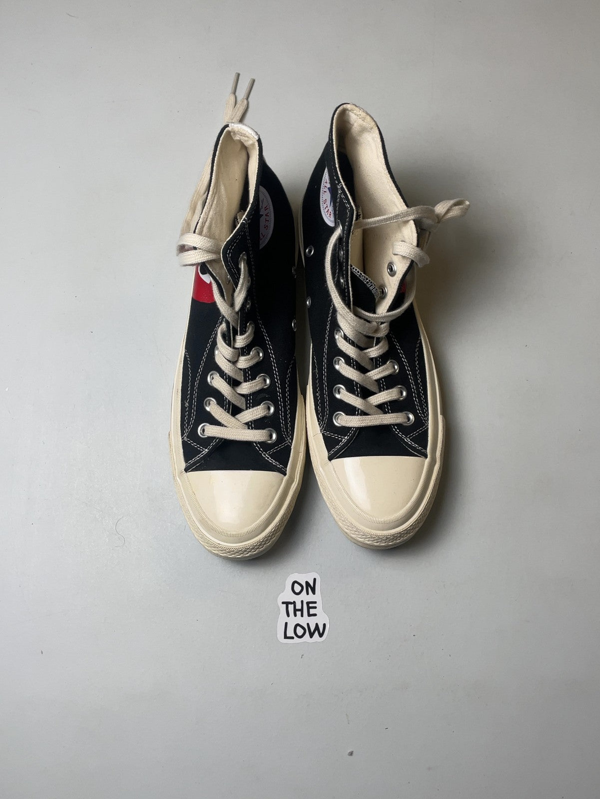 Converse x Comme des Garçons Play Chuck TaylorHigh 70 | 150204C | size 8.5 mens