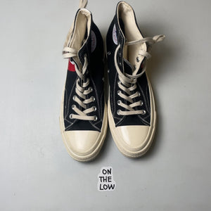 Converse x Comme des Garçons Play Chuck TaylorHigh 70 | 150204C | size 8.5 mens