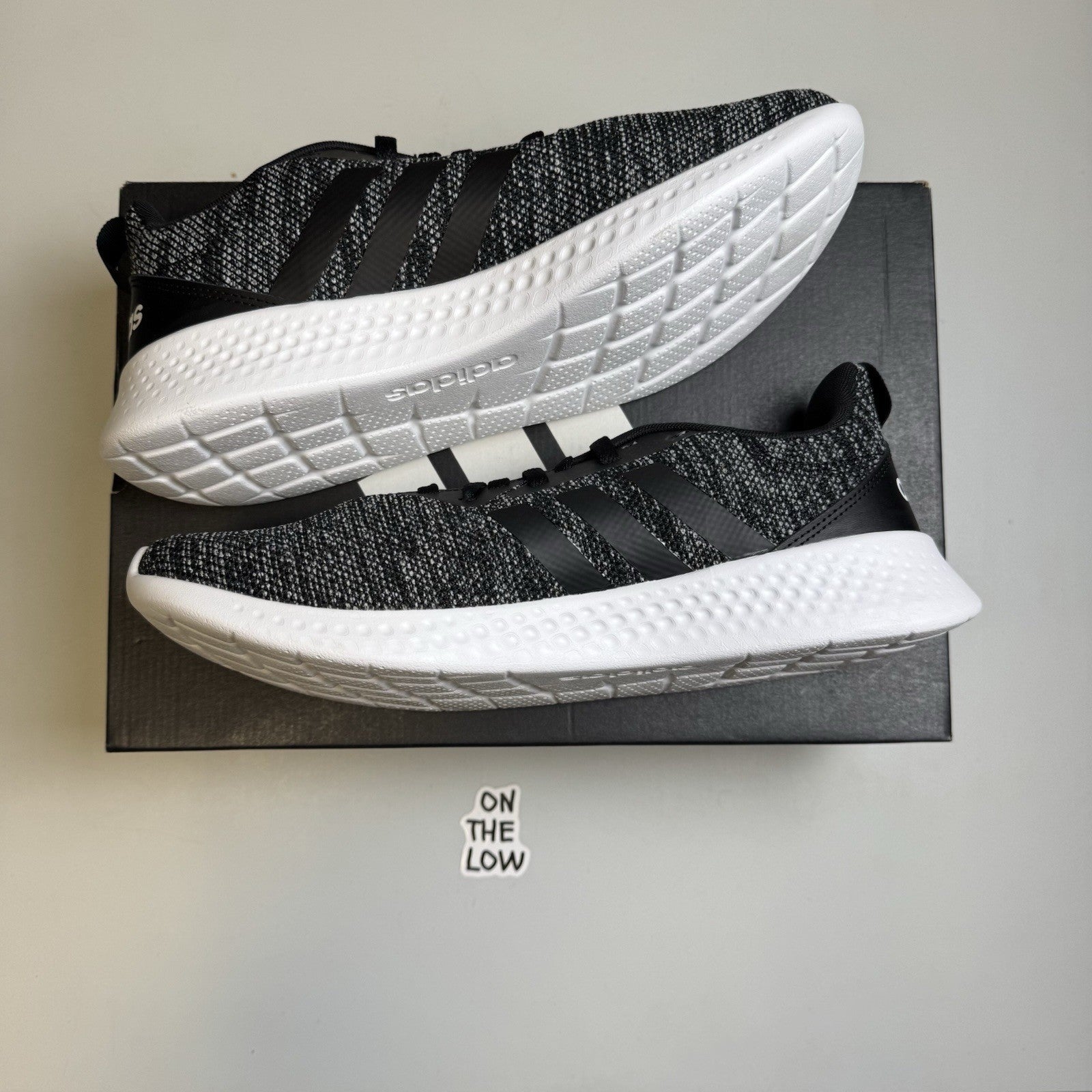Adidas Puremotion Running Shoes Black Gray White | NEW | FX8921 | Size 11 mens