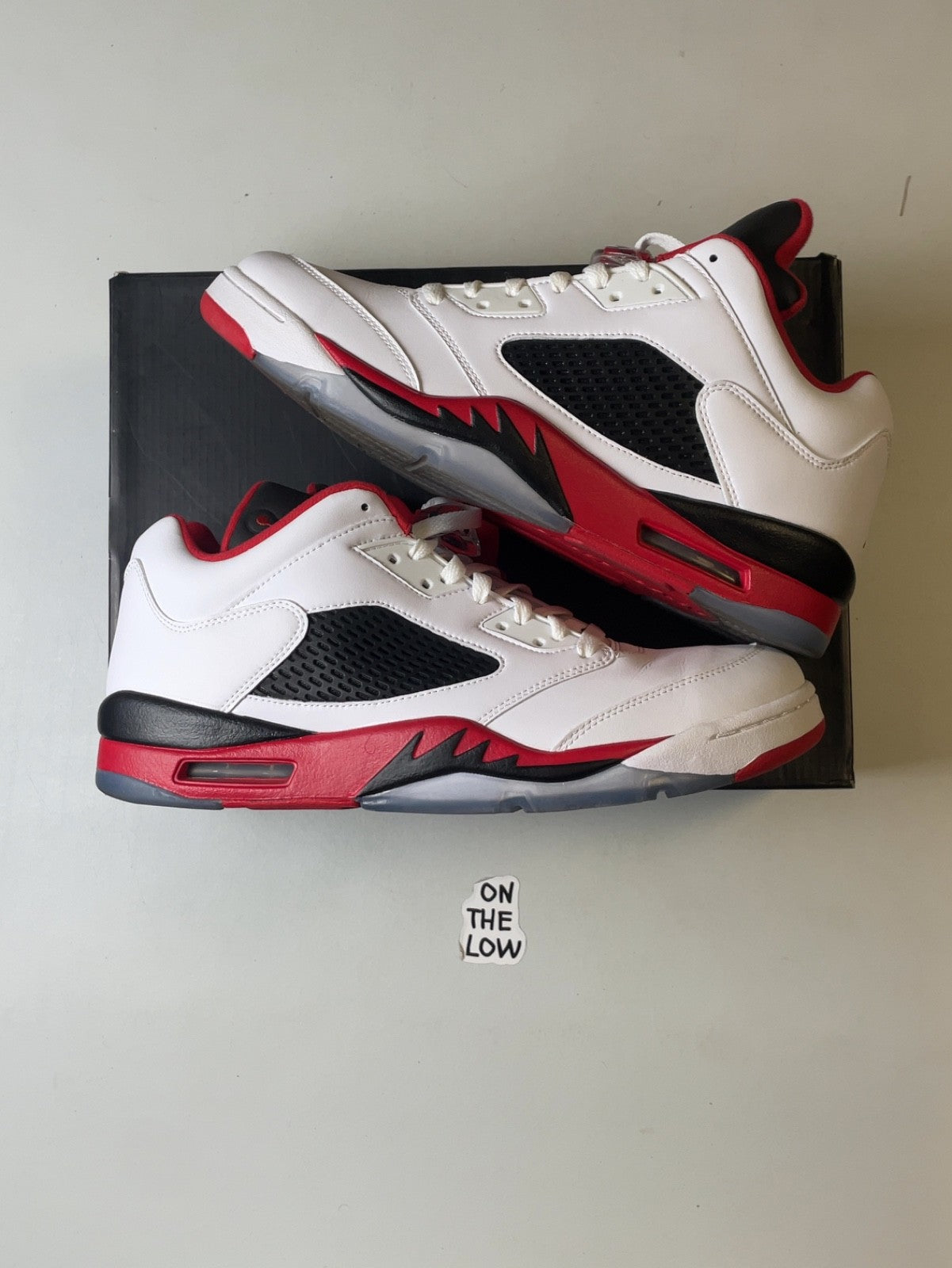 Air Jordan 5 Retro Low Fire Red | 819171-101 | Size 12 Men's US