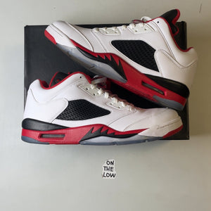 Air Jordan 5 Retro Low Fire Red | 819171-101 | Size 12 Men's US