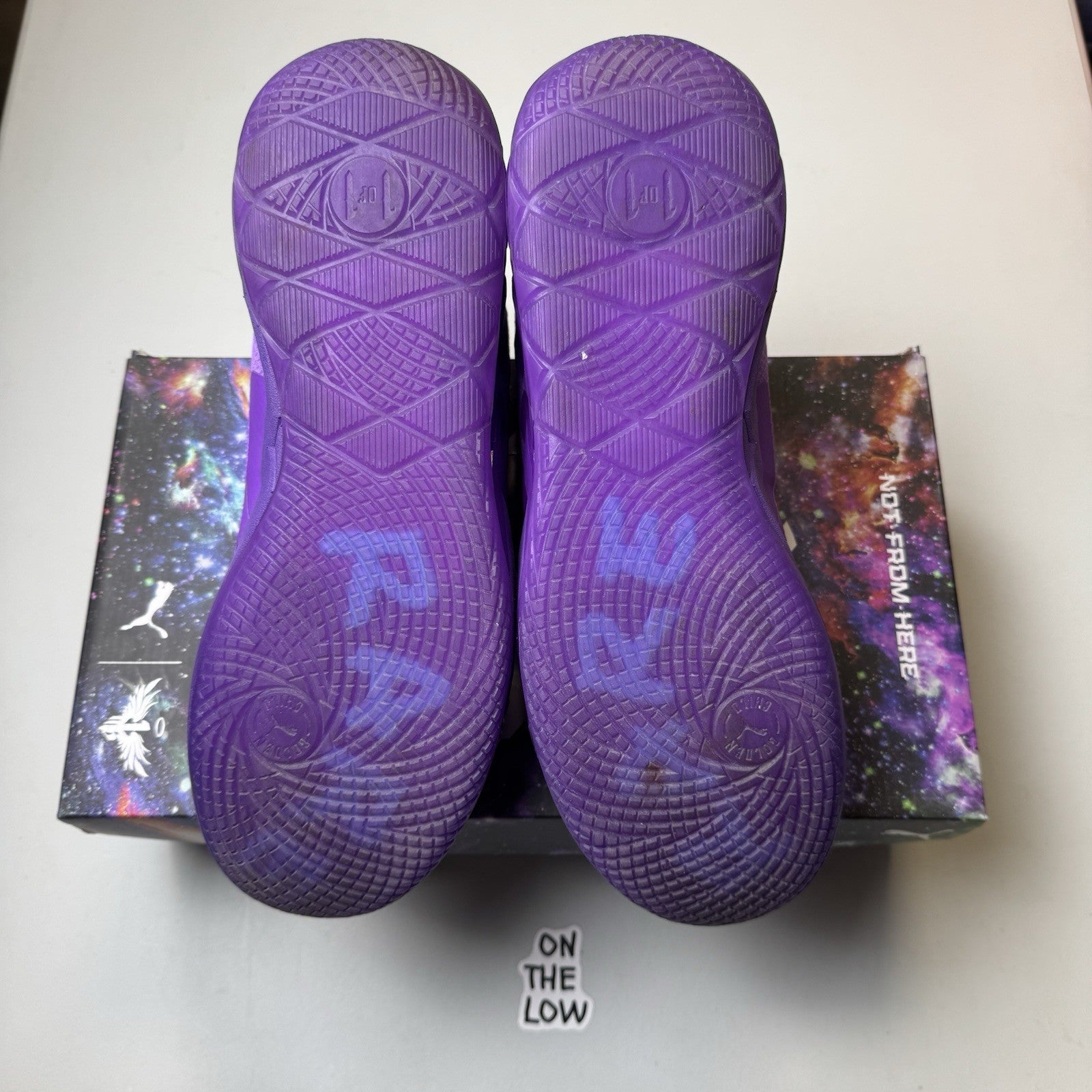 Puma MB.01 LaMelo Ball Queen City Purple Basketball | 377237-10 | size 13 mens