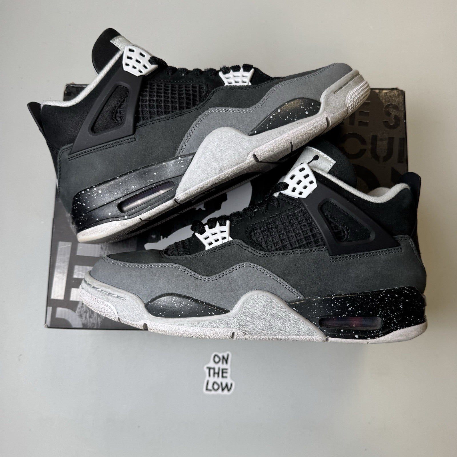 Air Jordan 4 Retro “Fear” 2024 Black Anthracite | FQ8138-002 | Size 8 Mens US