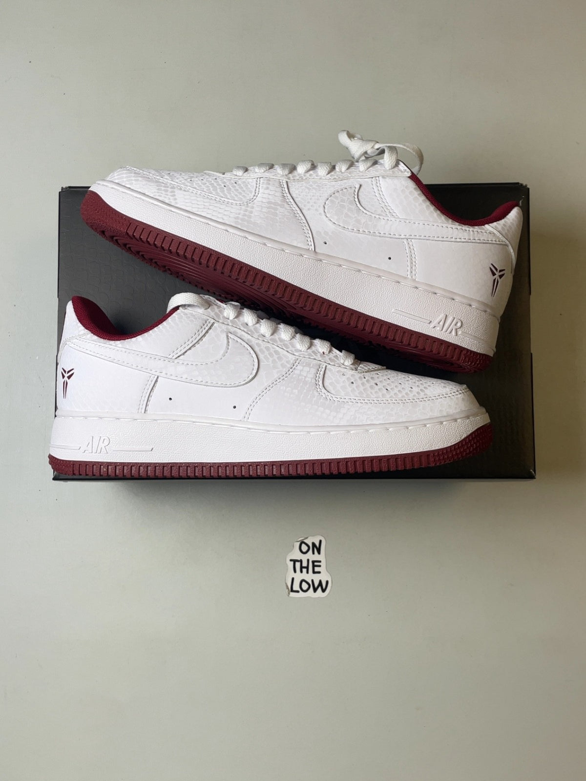 Nike Air Force 1 Low Kobe Bryant Forever Lower Merion Home | IB0018-101 | 7.5 M