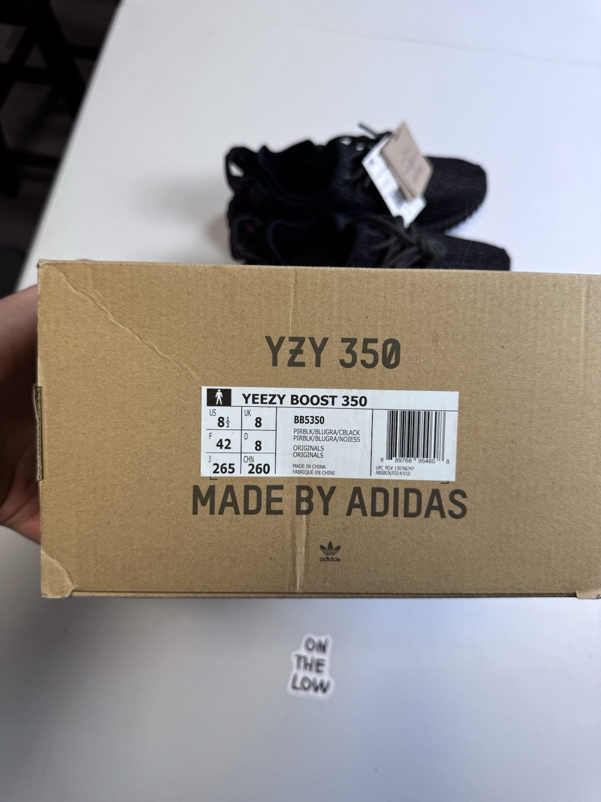 Adidas Yeezy Boost 350 Pirate Black (2023) | BB5350 | NEW | Size 8.5 Mens US