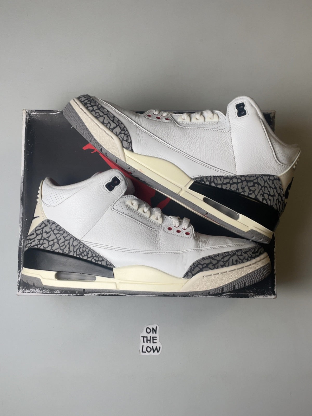 Air Jordan 3 Retro White Cement Reimagined | DN3707-100 | Size 12 Men's US