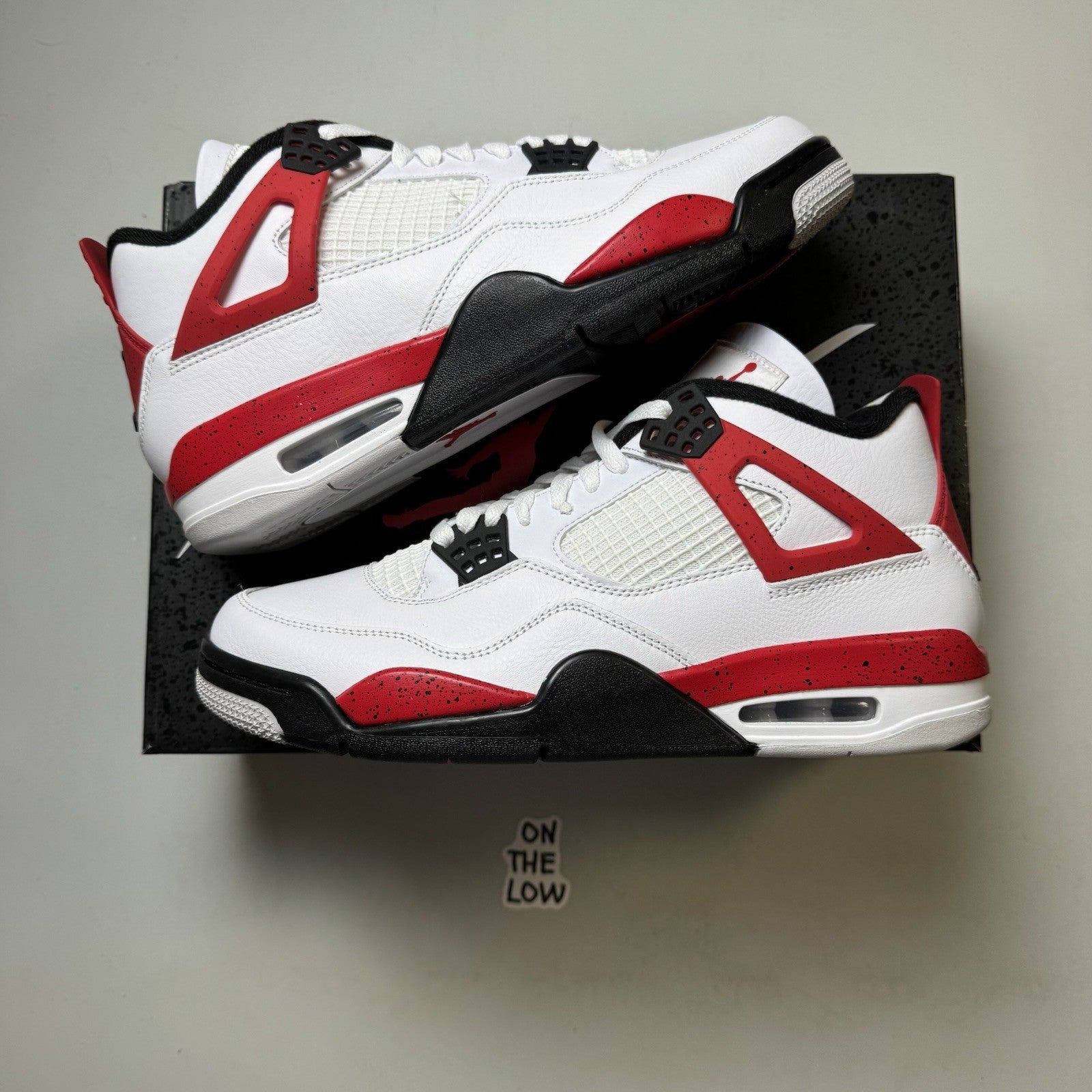 Jordan 4 Retro Red Cement | DH6927-161 | Size 10 mens