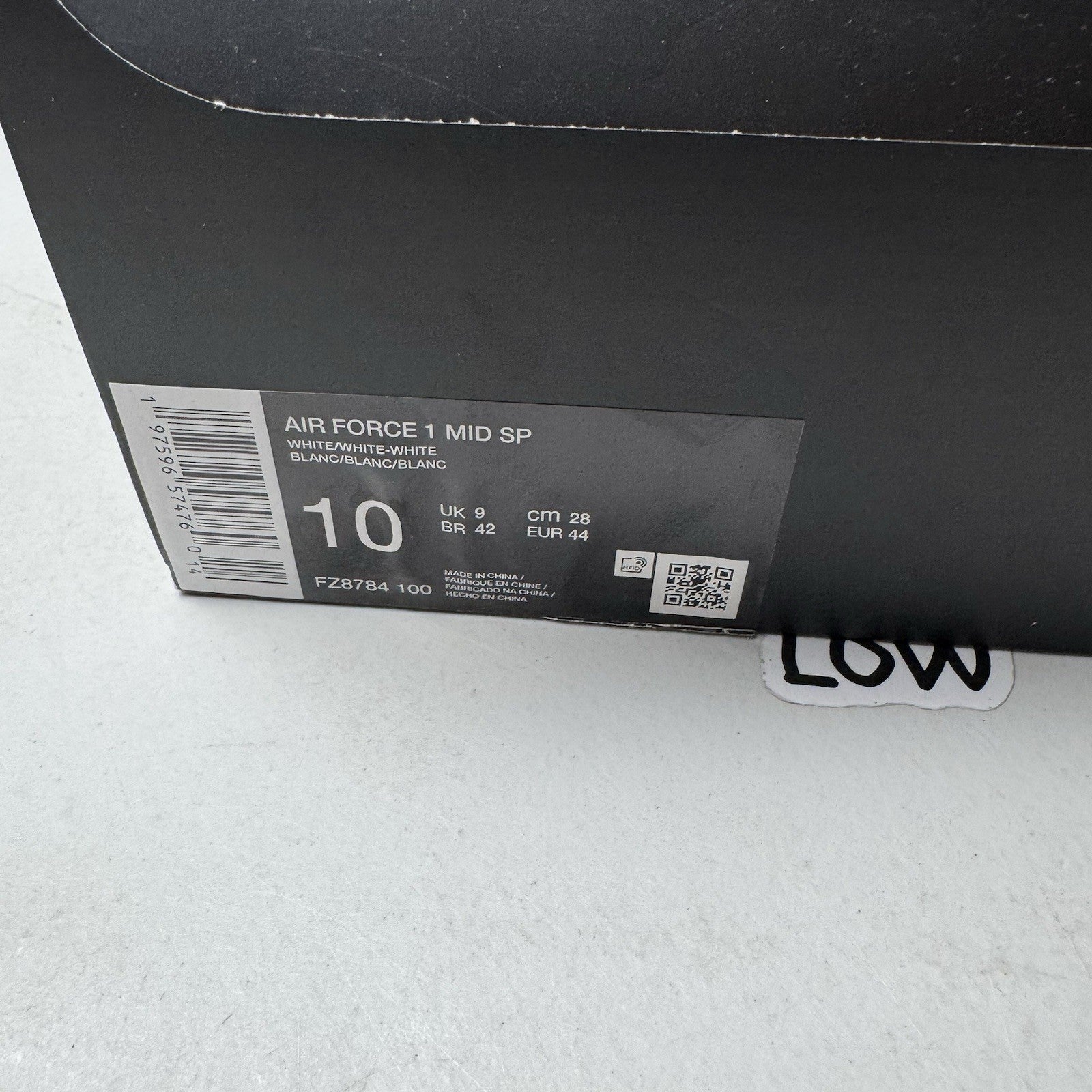 Supreme X Nike Air Force 1 Mid SP | Size 10 Mens | SHIPS FAST!