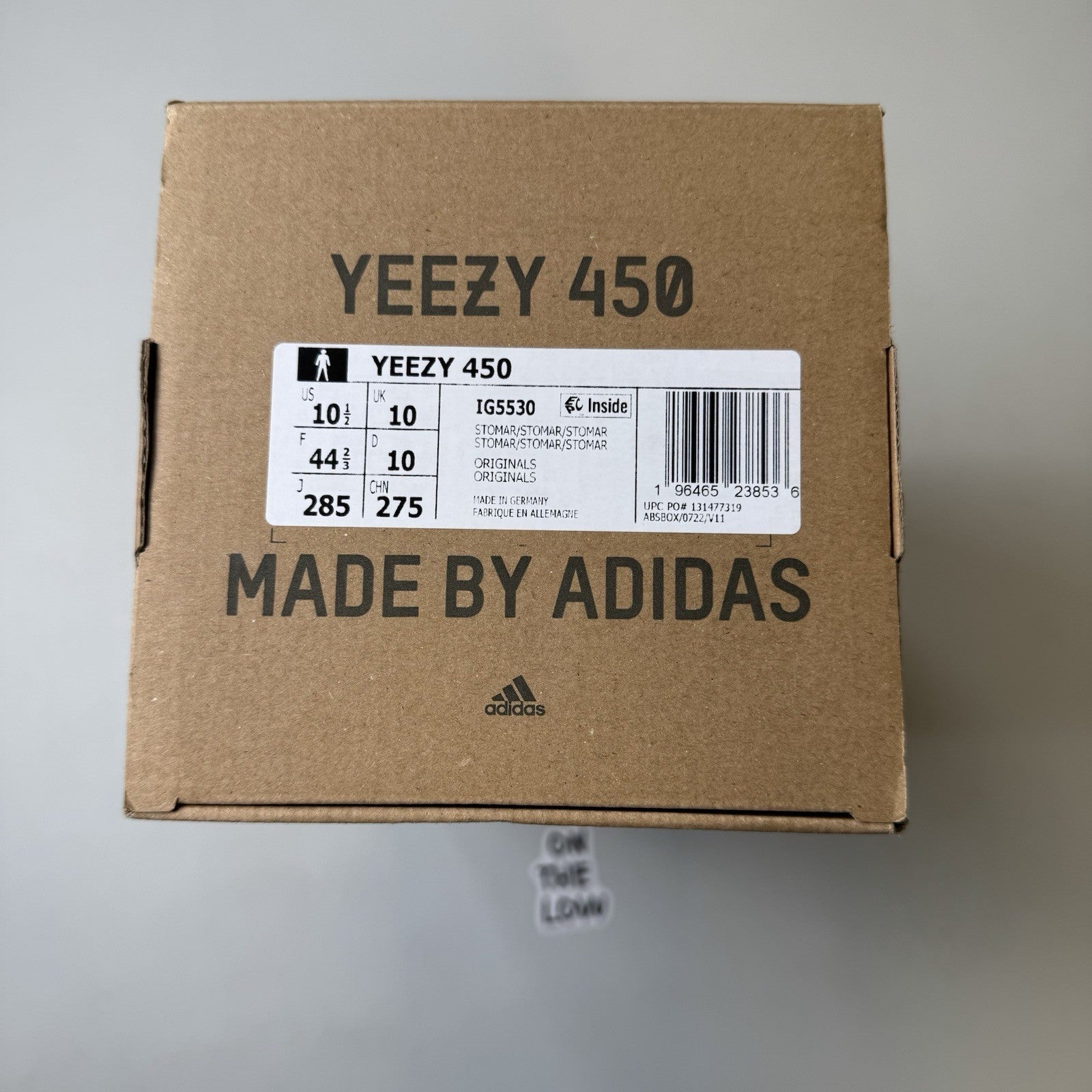 Adidas Yeezy 450 Stone Marine Blue Grey | IG5530 | NEW | size 10/10.5 mens