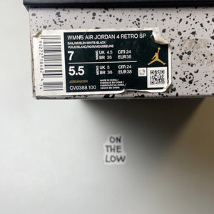 Air Jordan 4 Retro Off-White Sail (Women's) | CV9388-100 | Size 7W / 5.5M
