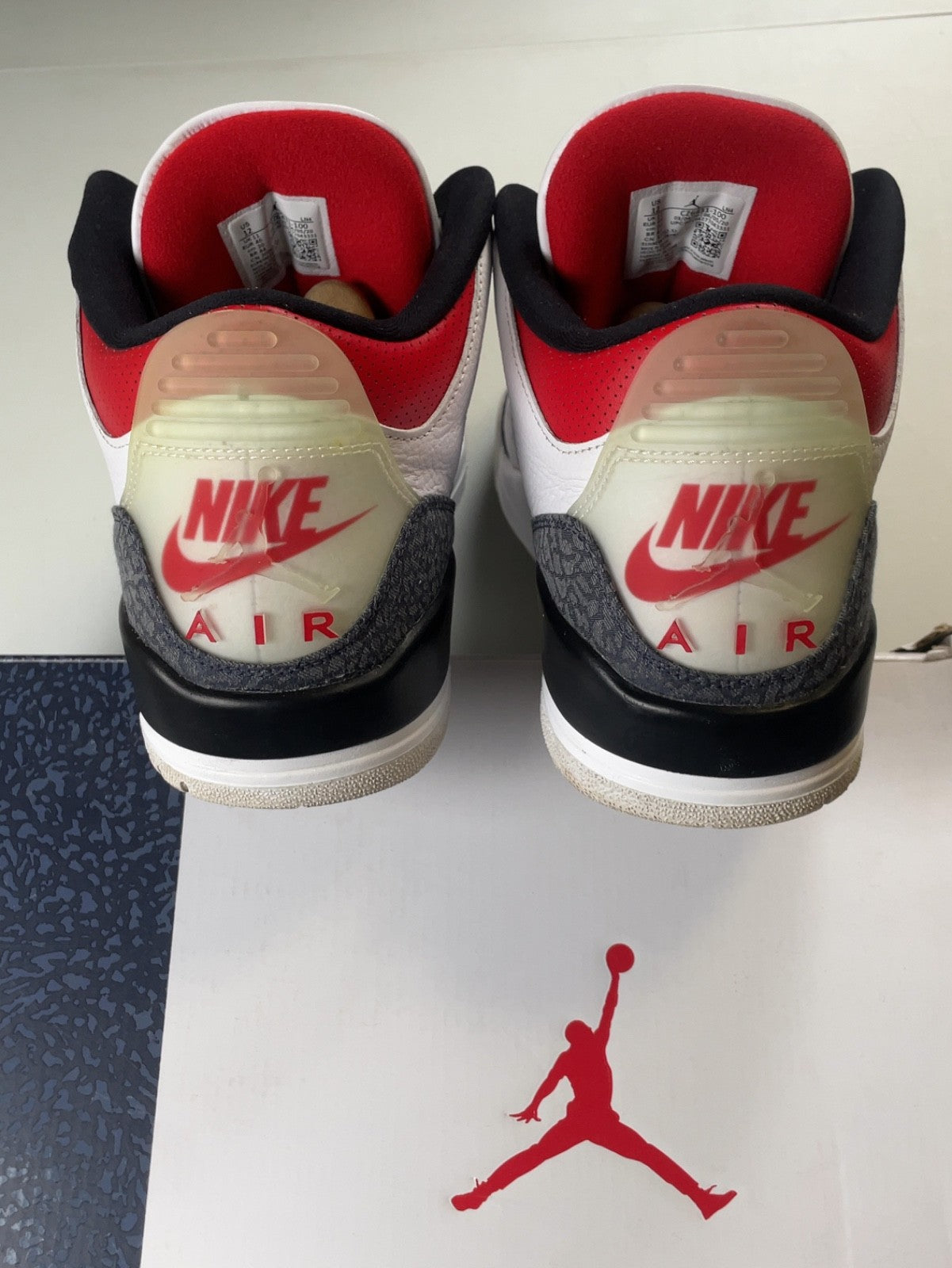 Air Jordan 3 Retro SE Fire Red Denim (2020) | CZ6431-100 | Size 12 Men's US