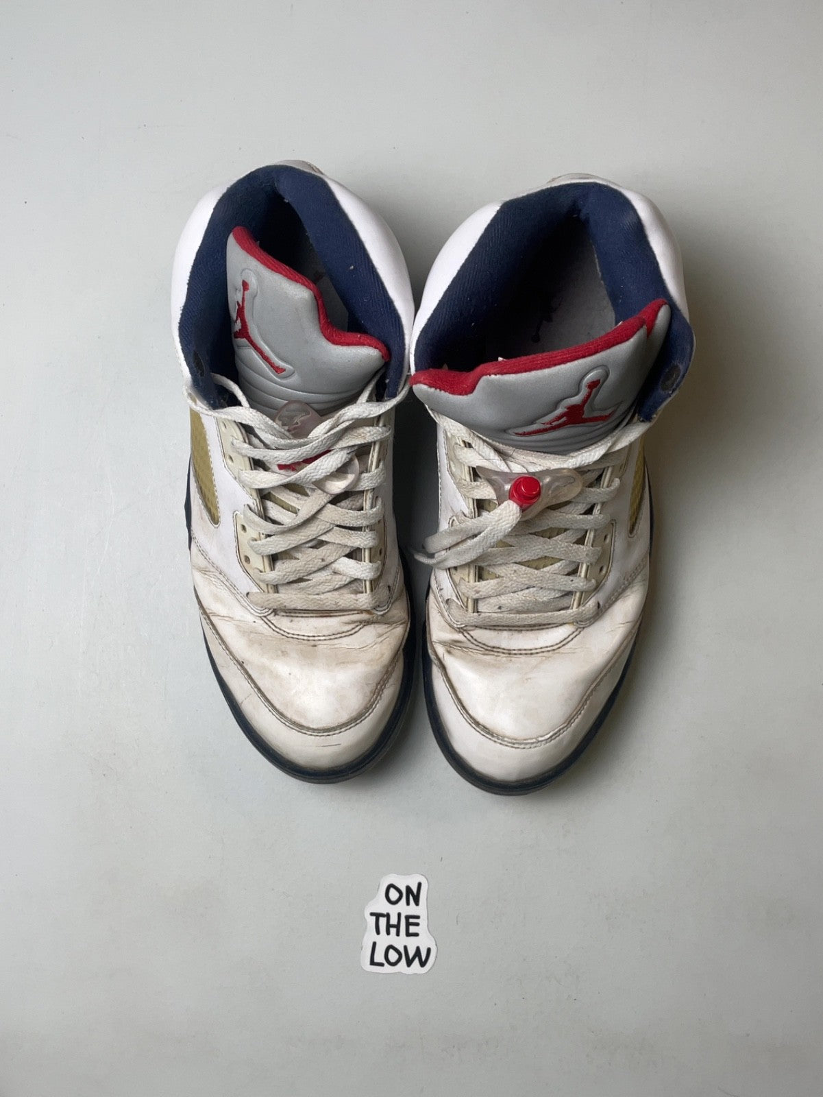 Jordan 5 Retro Independence Day White Varsity | 136027-103 | Size 10 Men's US