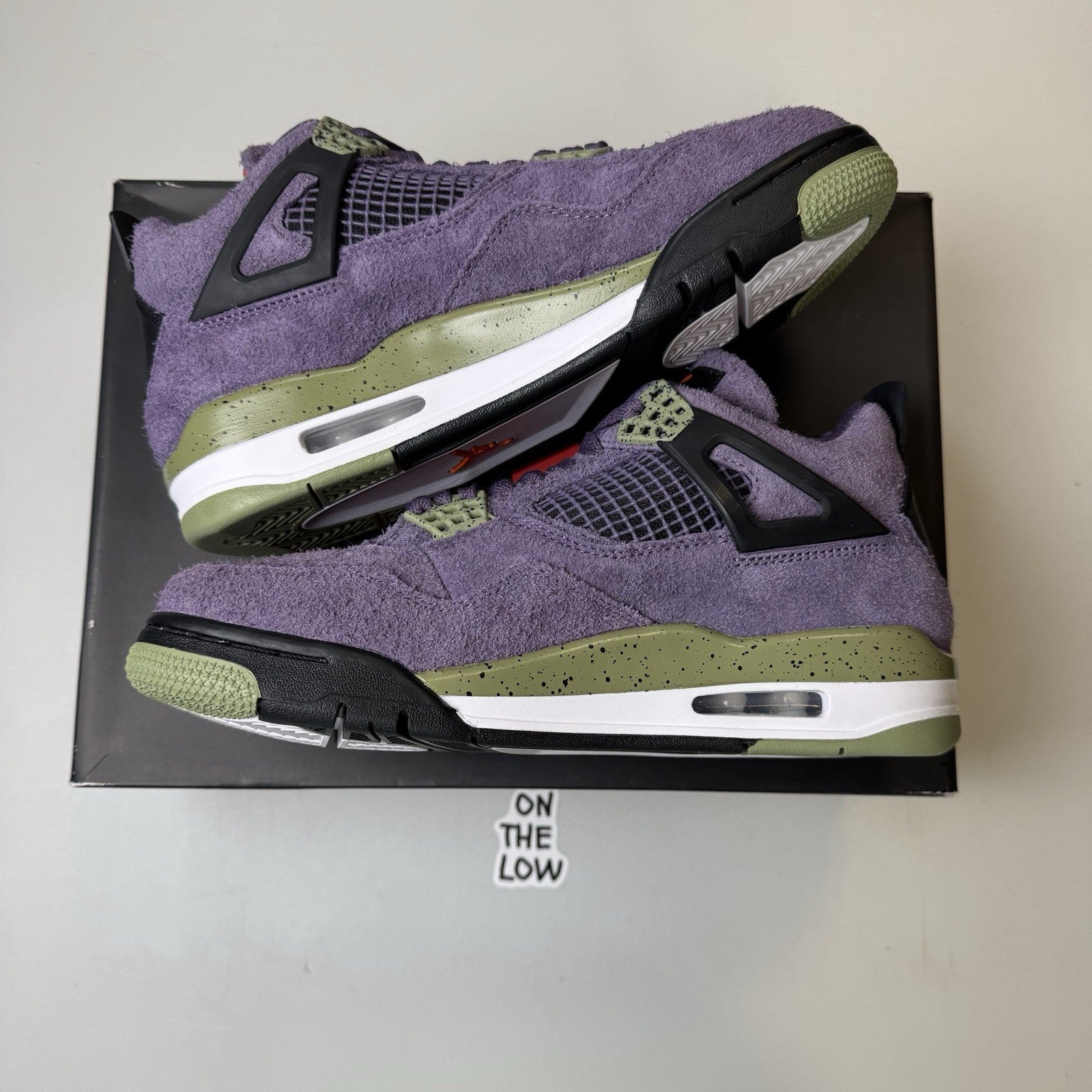 Air Jordan 4 Retro Canyon Purple (W) 2022 | AQ9129-500 |  NEW | Size 9W/7.5M