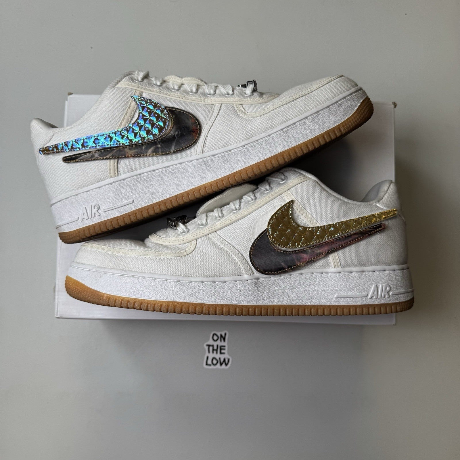 Nike Air Force 1 Low x Travis Scott AF100 Canvas | AQ4211 100 | Size 13