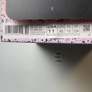 Air Jordan 5 Retro DJ Khaled We The Best Crimson Bliss | DV4982-641 | Size 11 M