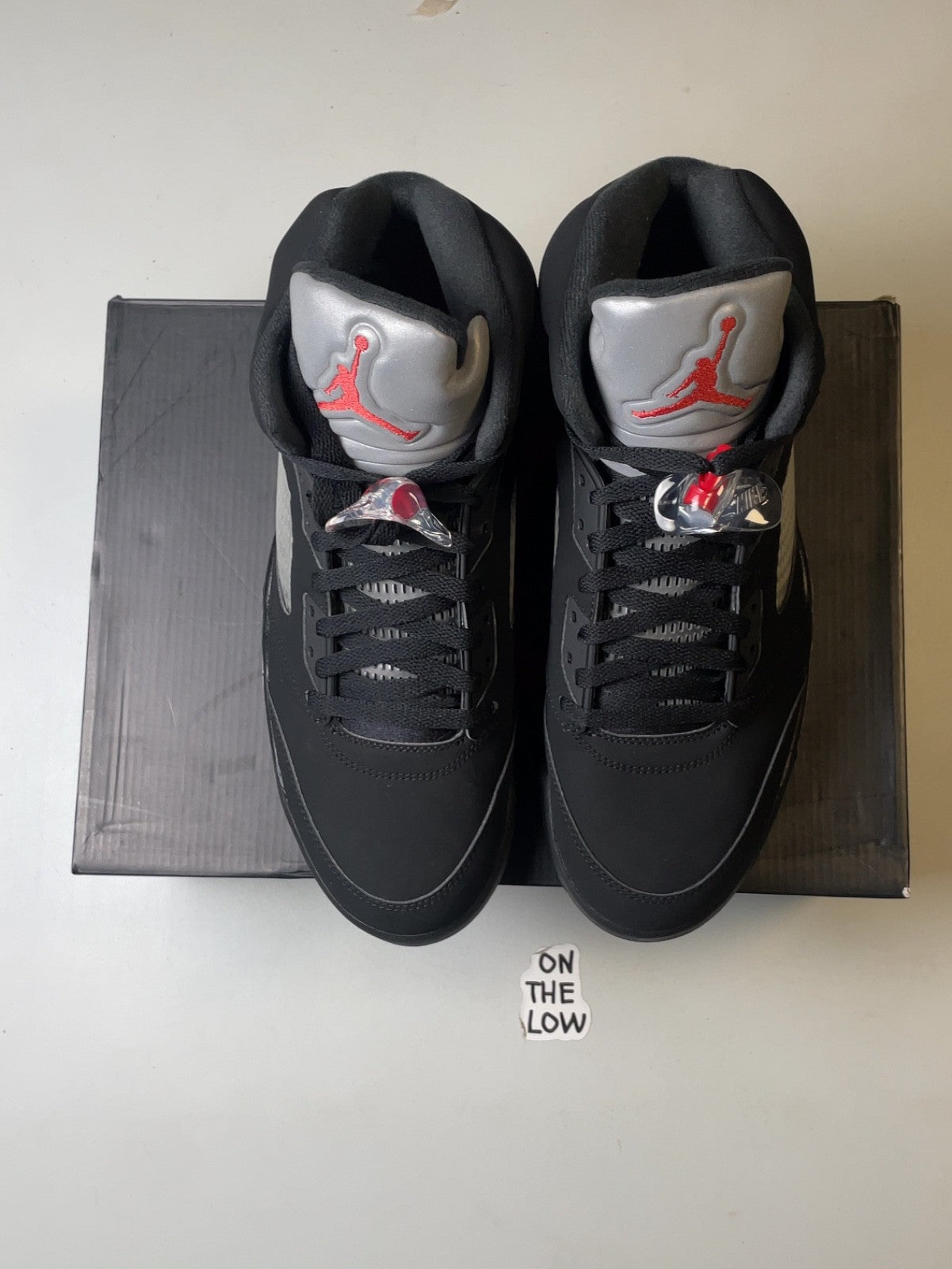 Air Jordan 5 Retro Black Metallic (2016) | 845035-003 | Size 12 Men's US
