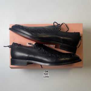 Acne Studios Leather Anthony Derbys | Size 12 Men's US