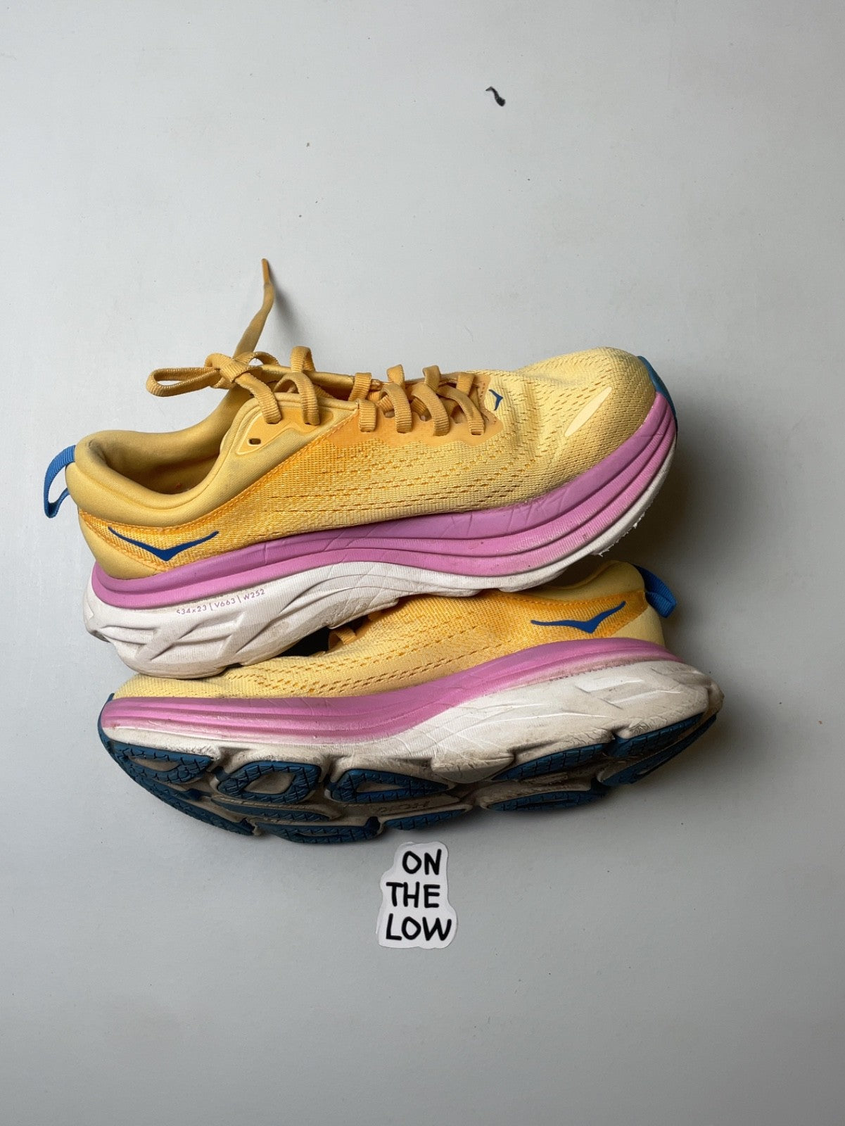 HOKA - Project Clifton Desert Sun / Burnt Ochre Running Shoes | F27222K | 6.5B