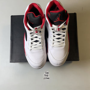 Air Jordan 5 Retro Low Fire Red | 819171-101 | Size 12 Men's US