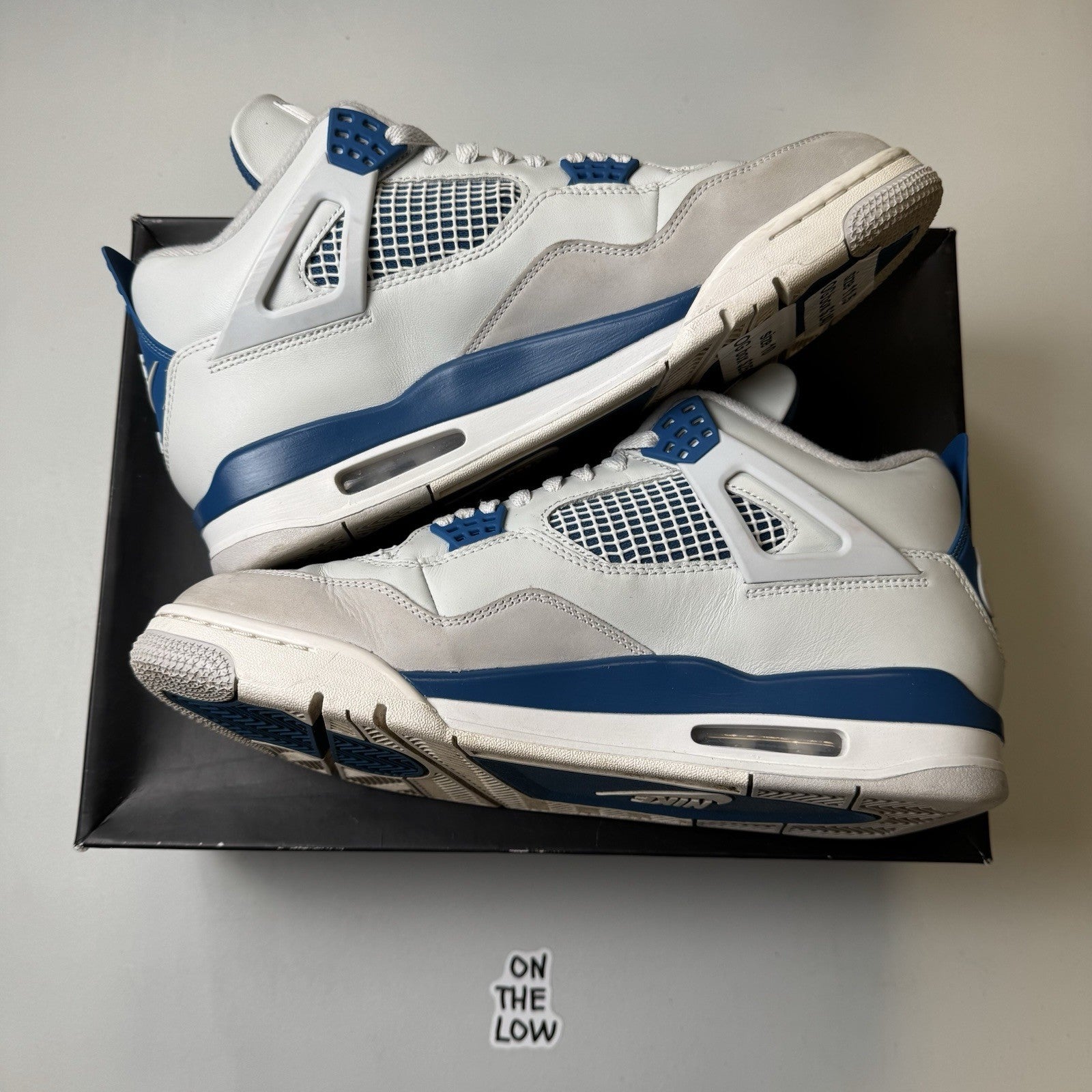 Jordan 4 Retro Military Blue FV5029-141 | Sz 11.5 Mens US