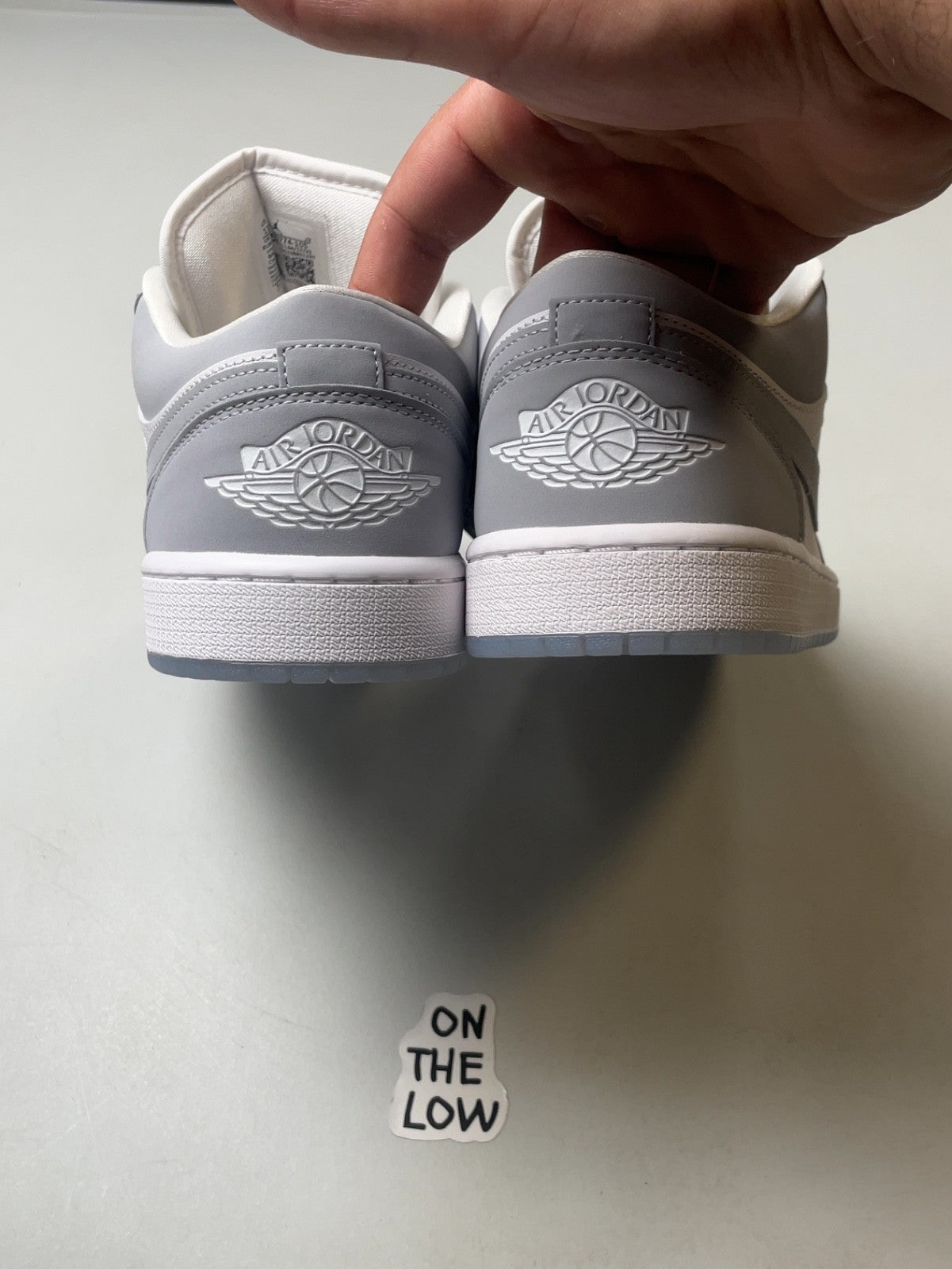 Jordan 1 Low Wolf Grey Women's | DC0774-105 | Size 11 Women's US
