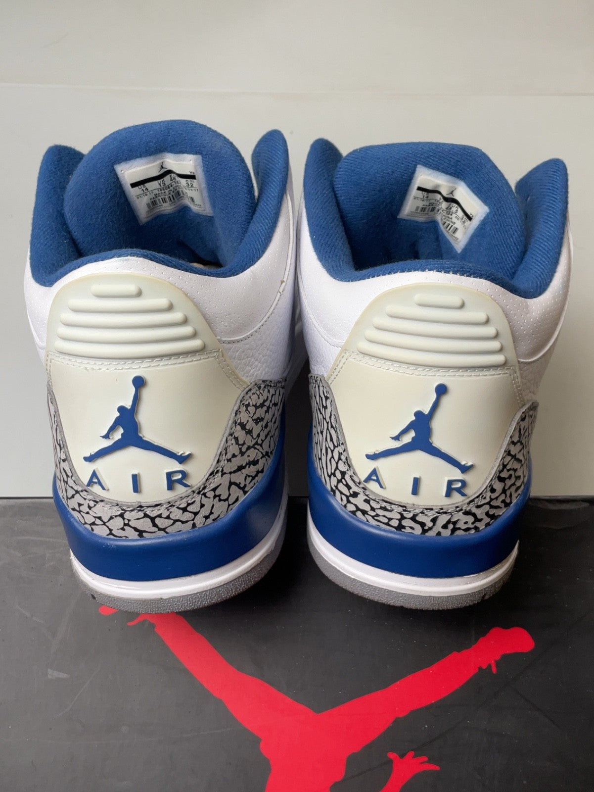 Jordan 3 Retro True Blue (2011) | 136064-104 | Size 14 Men's US