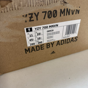 Adidas Yeezy Boost 700 MNVN Geode | GW9526 | Size 11