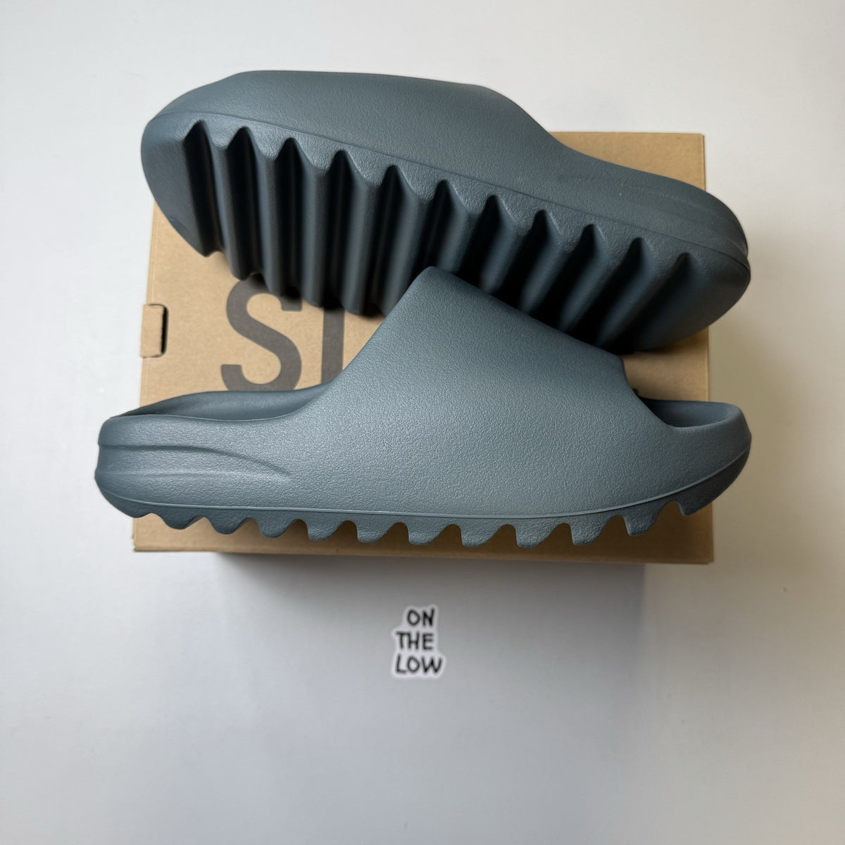 Adidas Yeezy Slide Slate Marine Navy | ID2349 | NEW | Size 4/5/10 mens