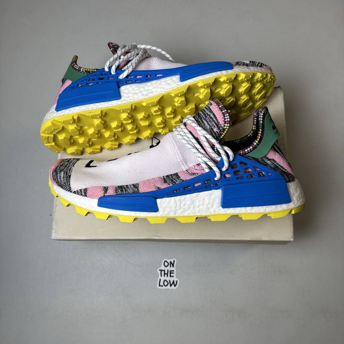 Adidas NMD HU Pharrell Solar Pack Mother | BB9531 | NEW | Size 11.5 mens