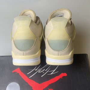 Air Jordan 4 Retro Off-White Sail (Women's) | CV9388-100 | Size 7.5W / 6M