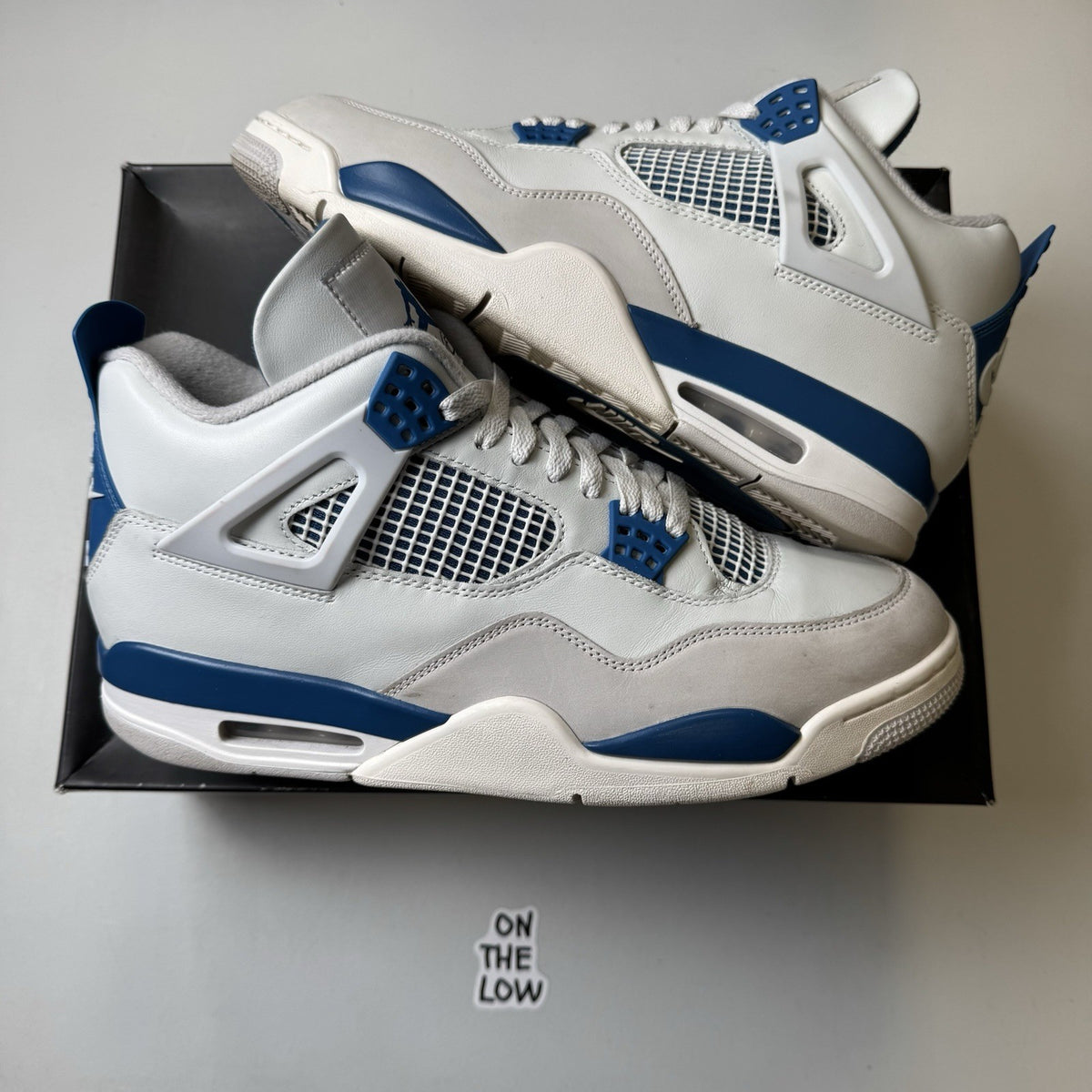 Jordan 4 Retro Military Blue FV5029-141 | Sz 11.5 Mens US