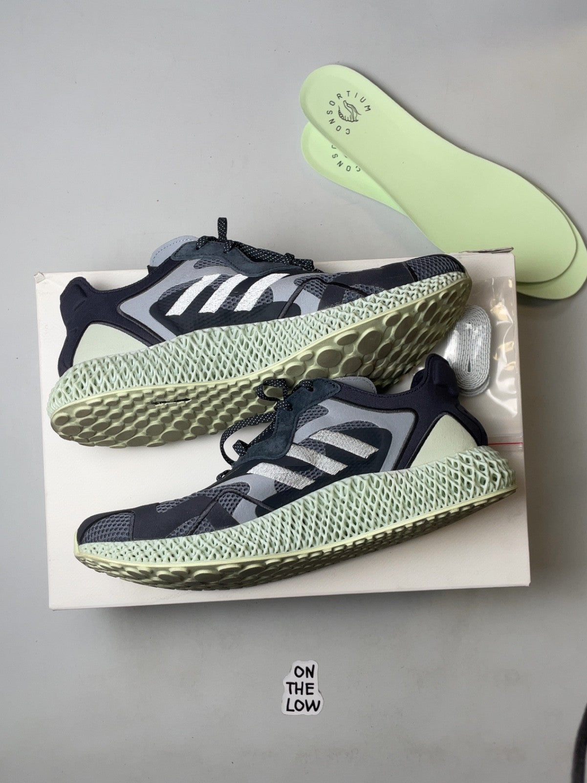 Adidas Consortium Runner V2 4D Collegiate Navy | EG6510 | Size 11 Men's US