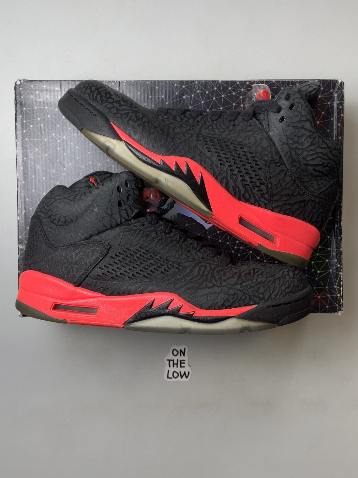 Jordan 5 Retro 3Lab5 Infrared | 599581-010 | Size 9.5 Men's US