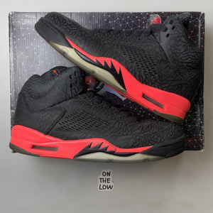 Jordan 5 Retro 3Lab5 Infrared | 599581-010 | Size 9.5 Men's US